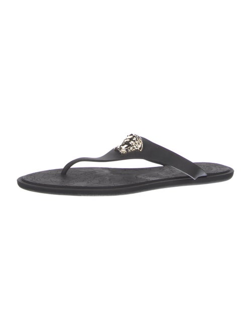 Versace Medusa Insignia Rubber Flip Flops