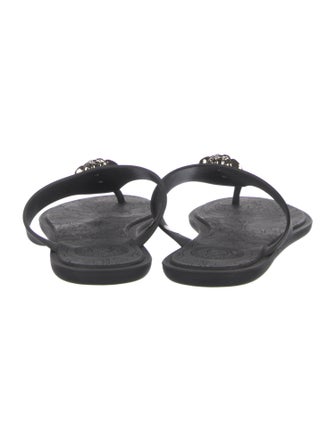 Versace Medusa Insignia Rubber Flip Flops