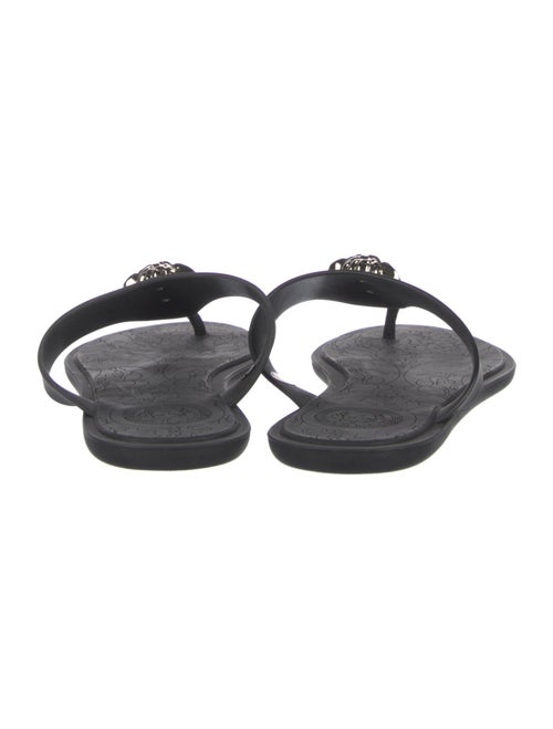Versace Medusa Insignia Rubber Flip Flops