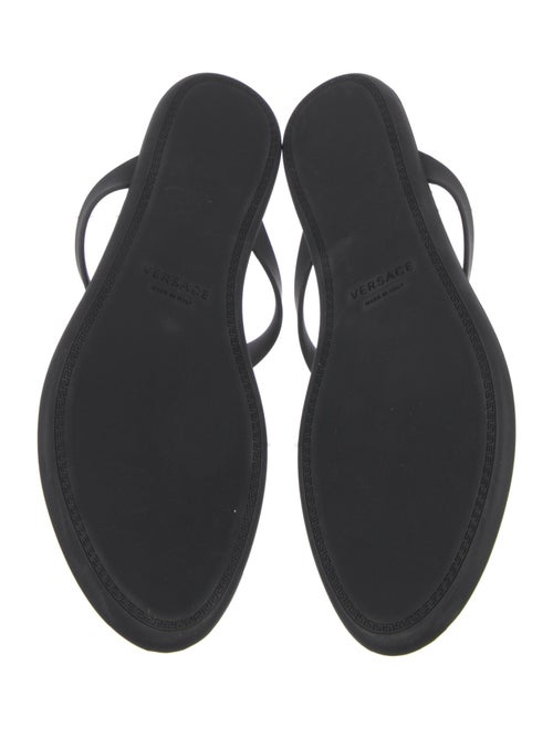 Versace Medusa Insignia Rubber Flip Flops