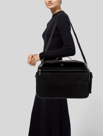 Versace Nylon Briefcase