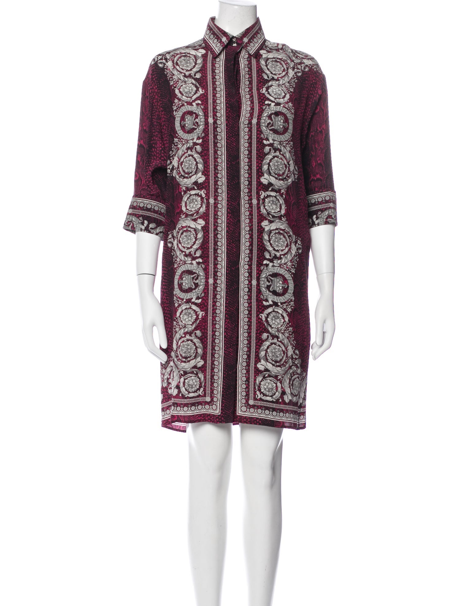 Versace Silk Mini Dress