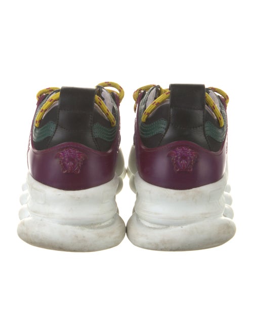 Versace Suede Printed Sneakers