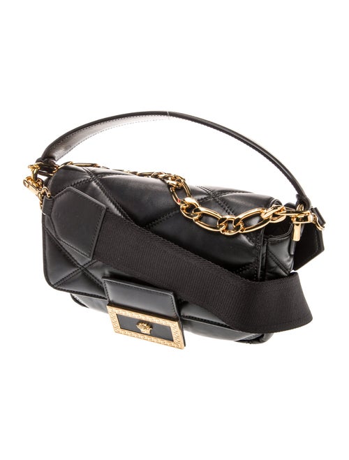 Versace Leather Top Handle Bag