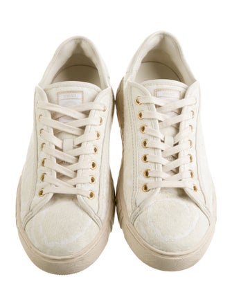 Versace Canvas Sneakers