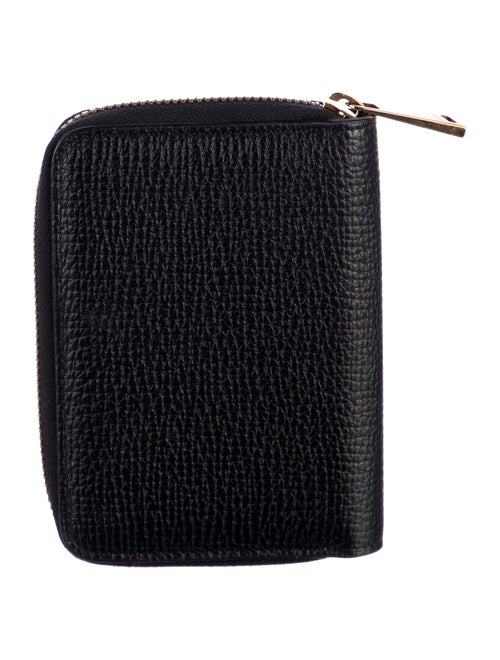 Versace Leather Printed Wallet