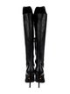 Versace Medusa Insignia Leather Boots