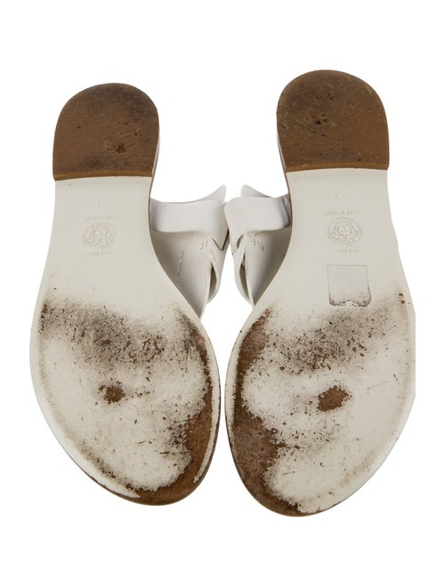 Versace Medusa Insignia Leather Slides