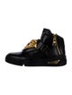 Versace Medusa Insignia Leather Sneakers
