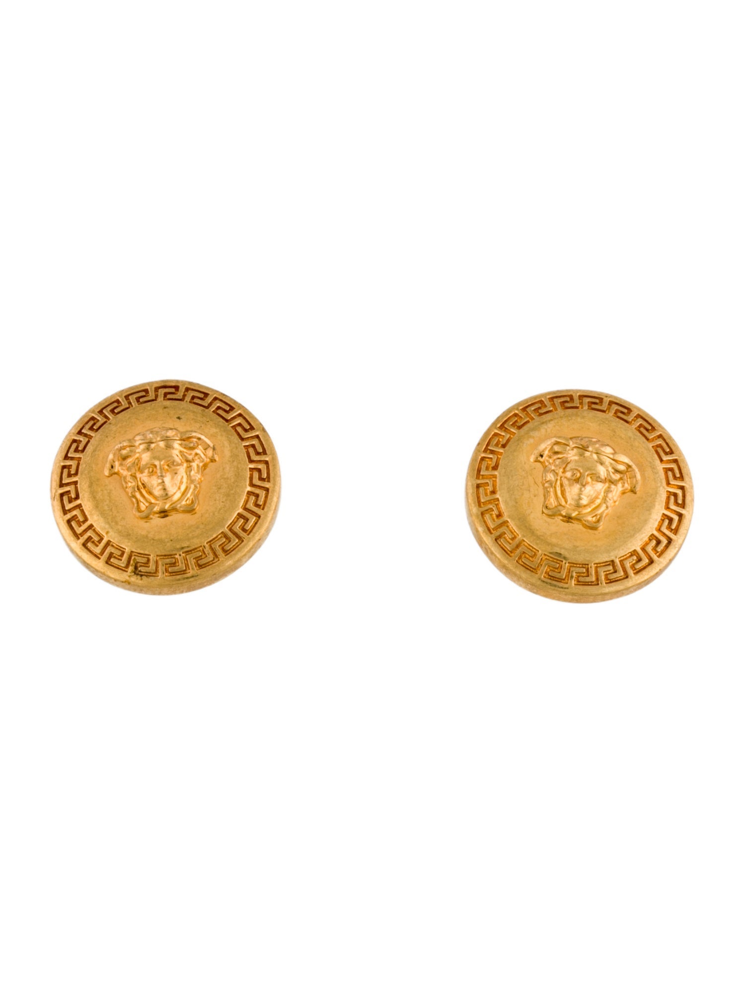 Versace Tribute Stud Earrings