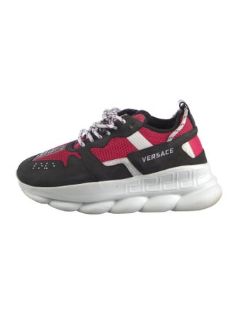 Versace Mesh Printed Chunky Sneakers