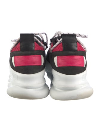 Versace Mesh Printed Chunky Sneakers