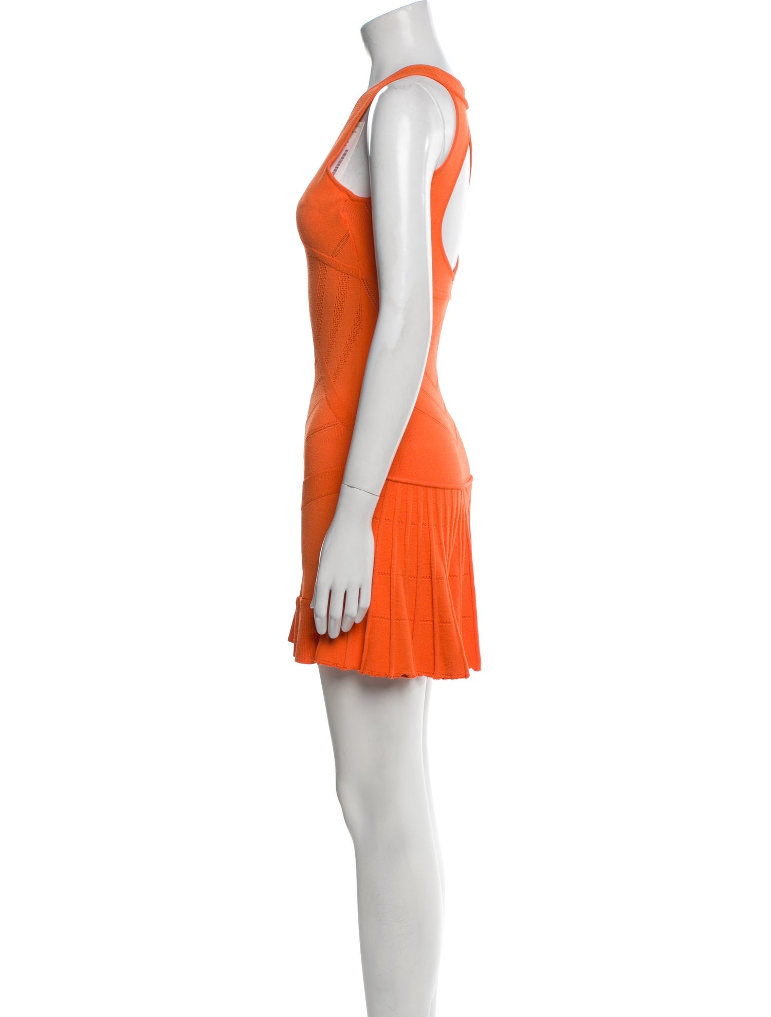 Versace V-Neck Mini Dress