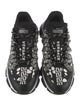 Versace Leather Printed Athletic Sneakers