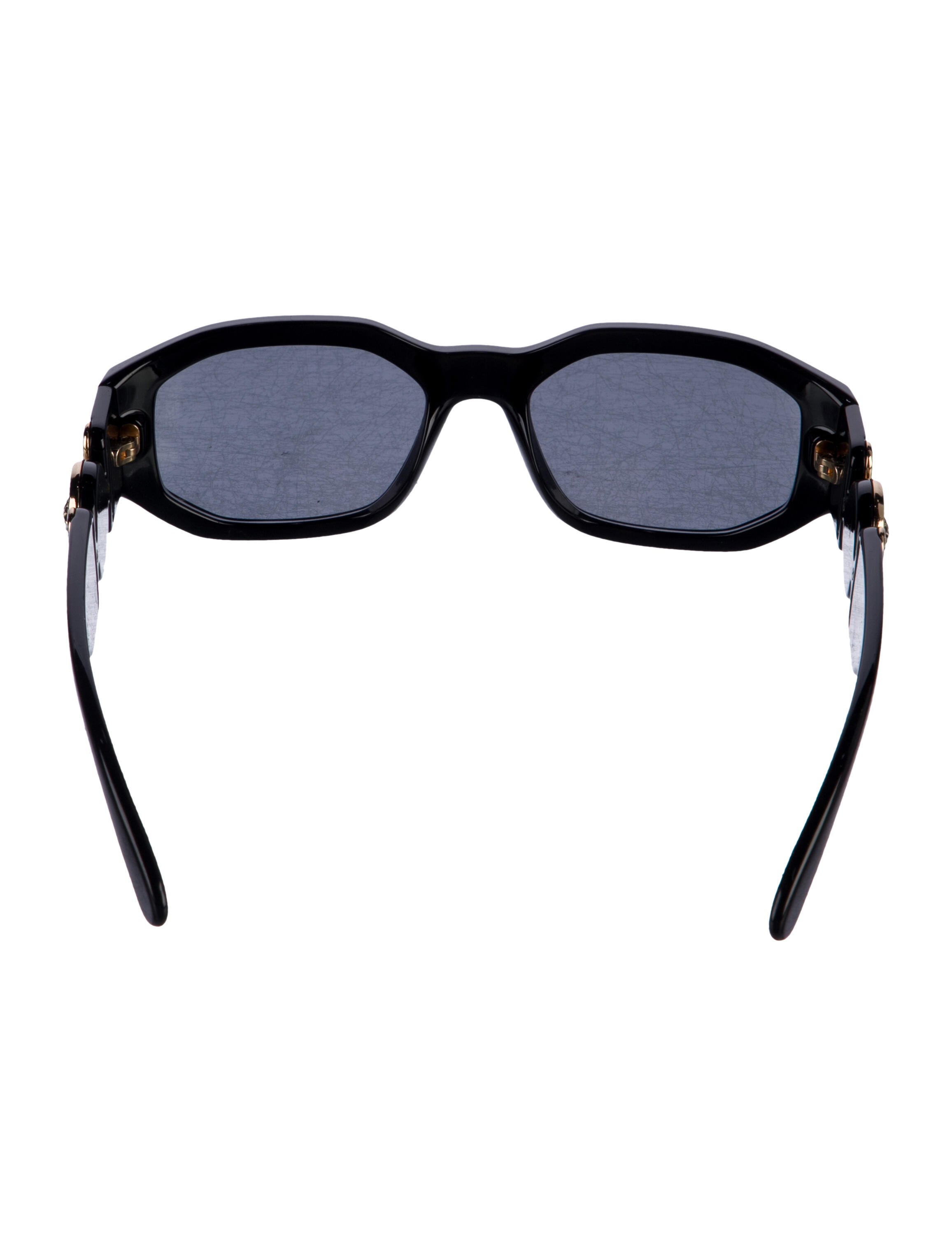 Versace Square Tinted Sunglasses