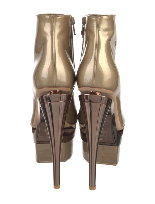 Versace Patent Leather Boots