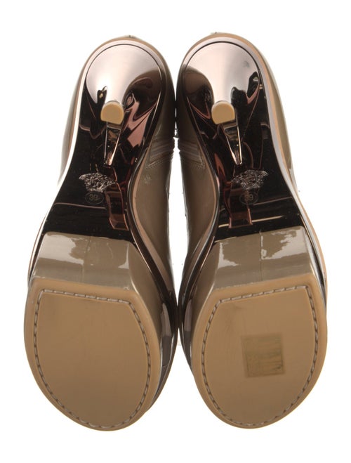 Versace Patent Leather Boots