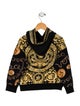Versace Kids long sleeve hooded sweatshirt