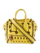 Versace Leather Top Handle Bag
