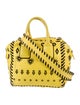 Versace Leather Top Handle Bag