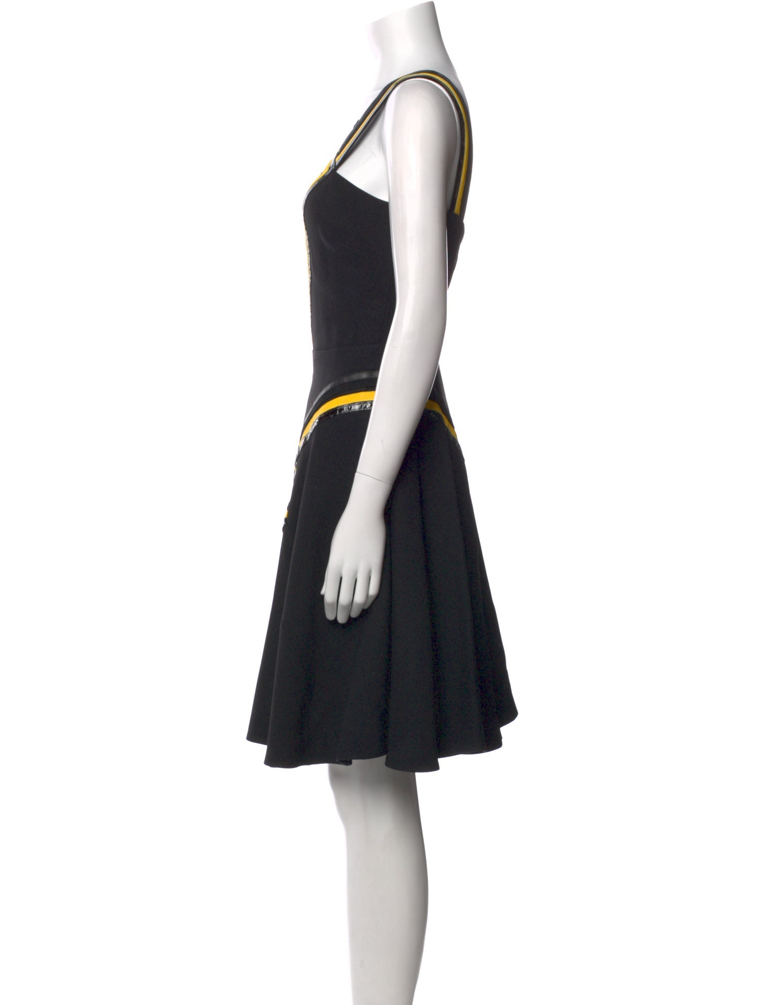 Versace Printed Knee-Length Dress