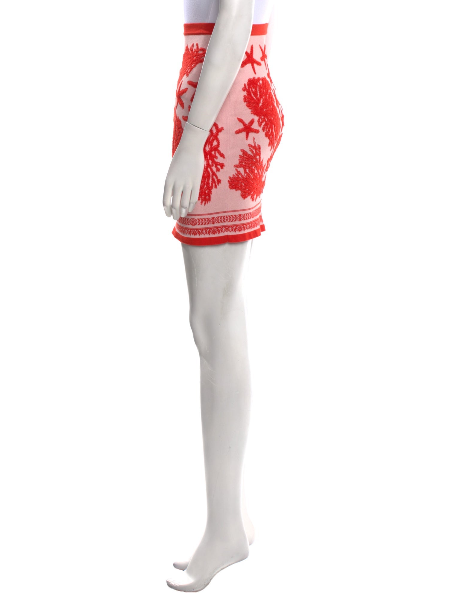 Versace Printed Mini Skirt