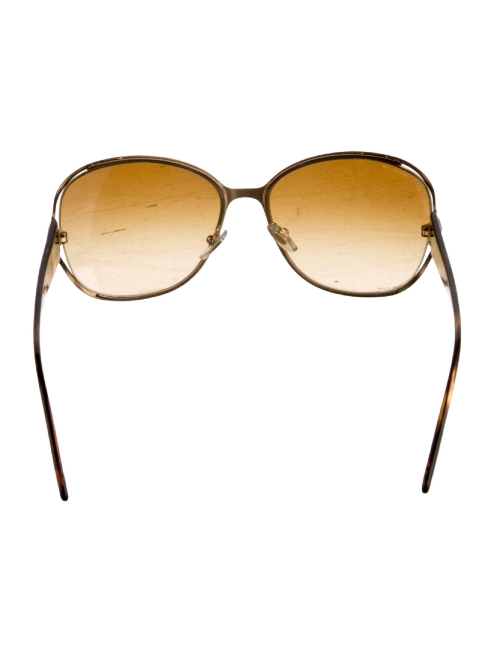 Versace Oversize Gradient Sunglasses