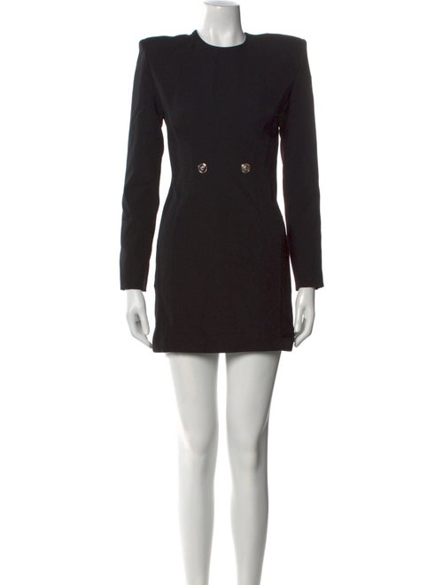 Versace Virgin Wool Mini Dress