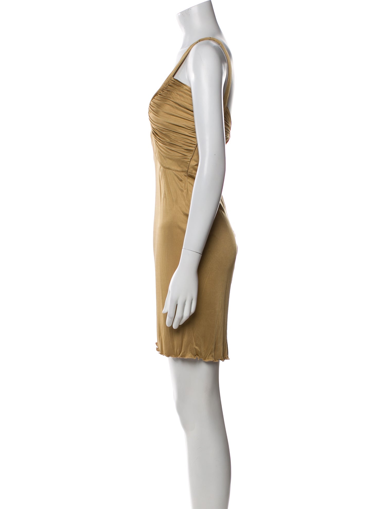 Versace V-Neck Mini Dress