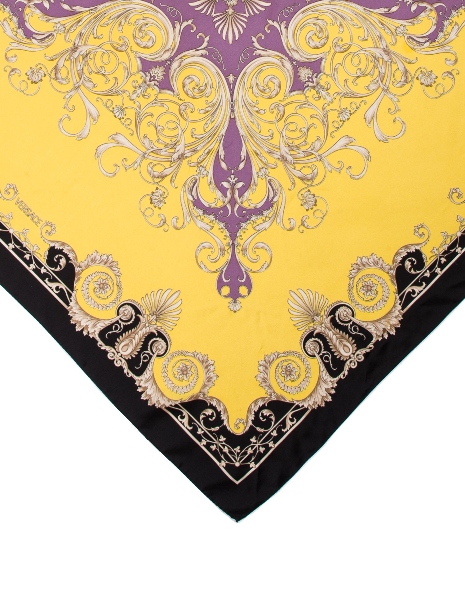 Versace Silk Printed Scarf