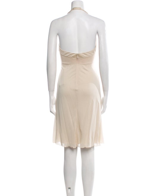 Versace Silk Knee-Length Dress