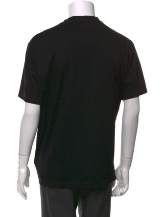 Versace Graphic Print Crew Neck T-Shirt