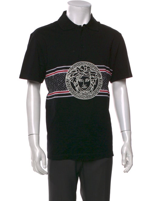 Versace Graphic Print Short Sleeve Shirt