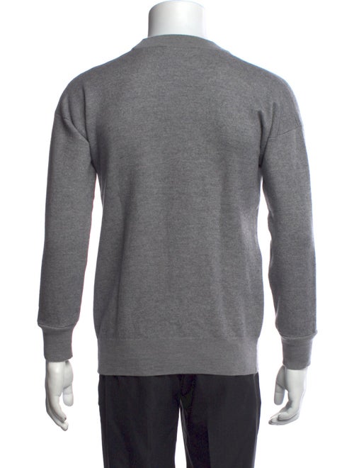 Versace Wool Graphic Print Pullover