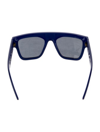 Versace Oversize Tinted Sunglasses