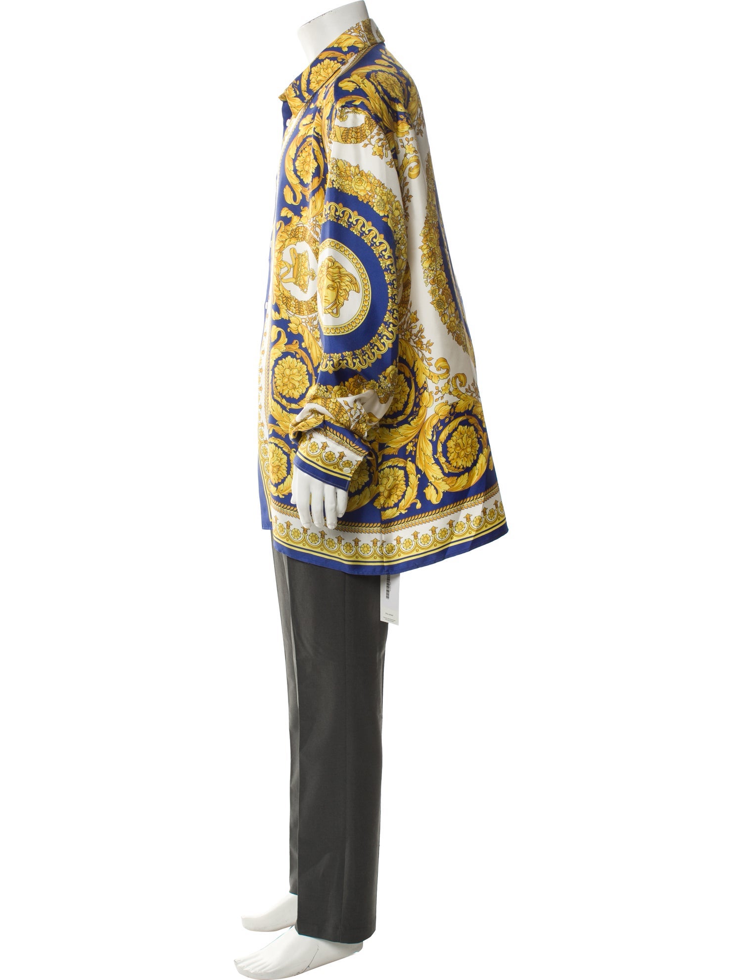 Versace Medusa Insignia Silk Shirt