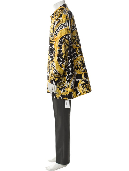 Versace Medusa Insignia Silk Shirt