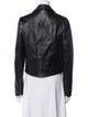 Versace Leather Biker Jacket