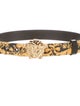 Versace Skinny Leather Waist Belt