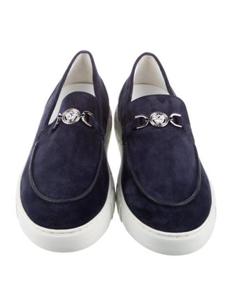 Versace Suede Sneakers