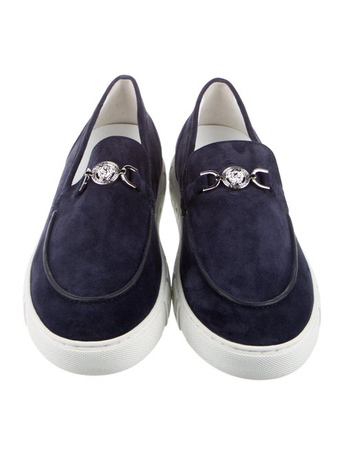 Versace Suede Sneakers