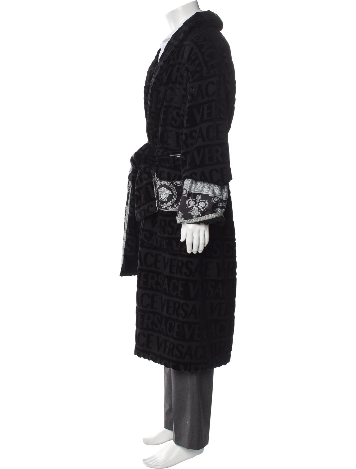 Versace Graphic Print Robe