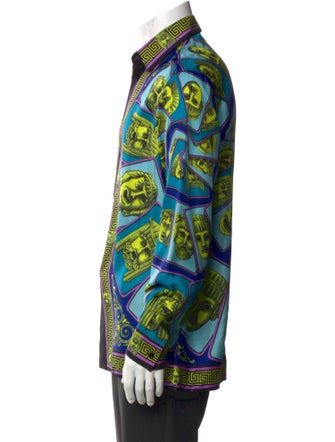 Versace Silk Printed Shirt