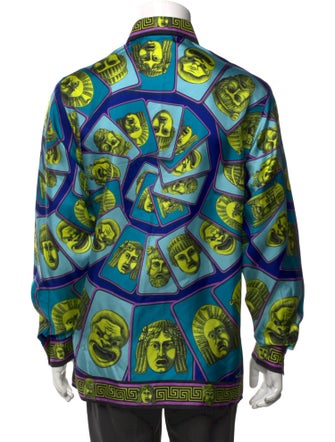 Versace Silk Printed Shirt