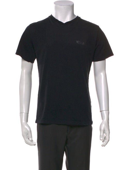 Versace V-Neck Short Sleeve T-Shirt