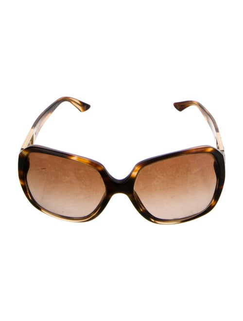 Versace Oversize Gradient Sunglasses