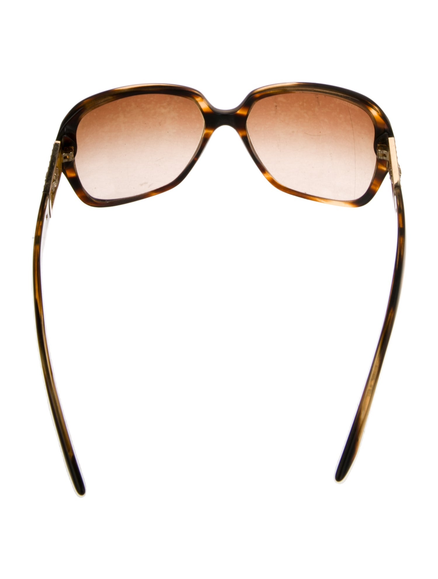 Versace Oversize Gradient Sunglasses