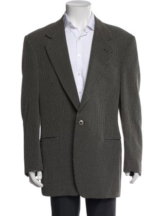 Versace Striped Blazer