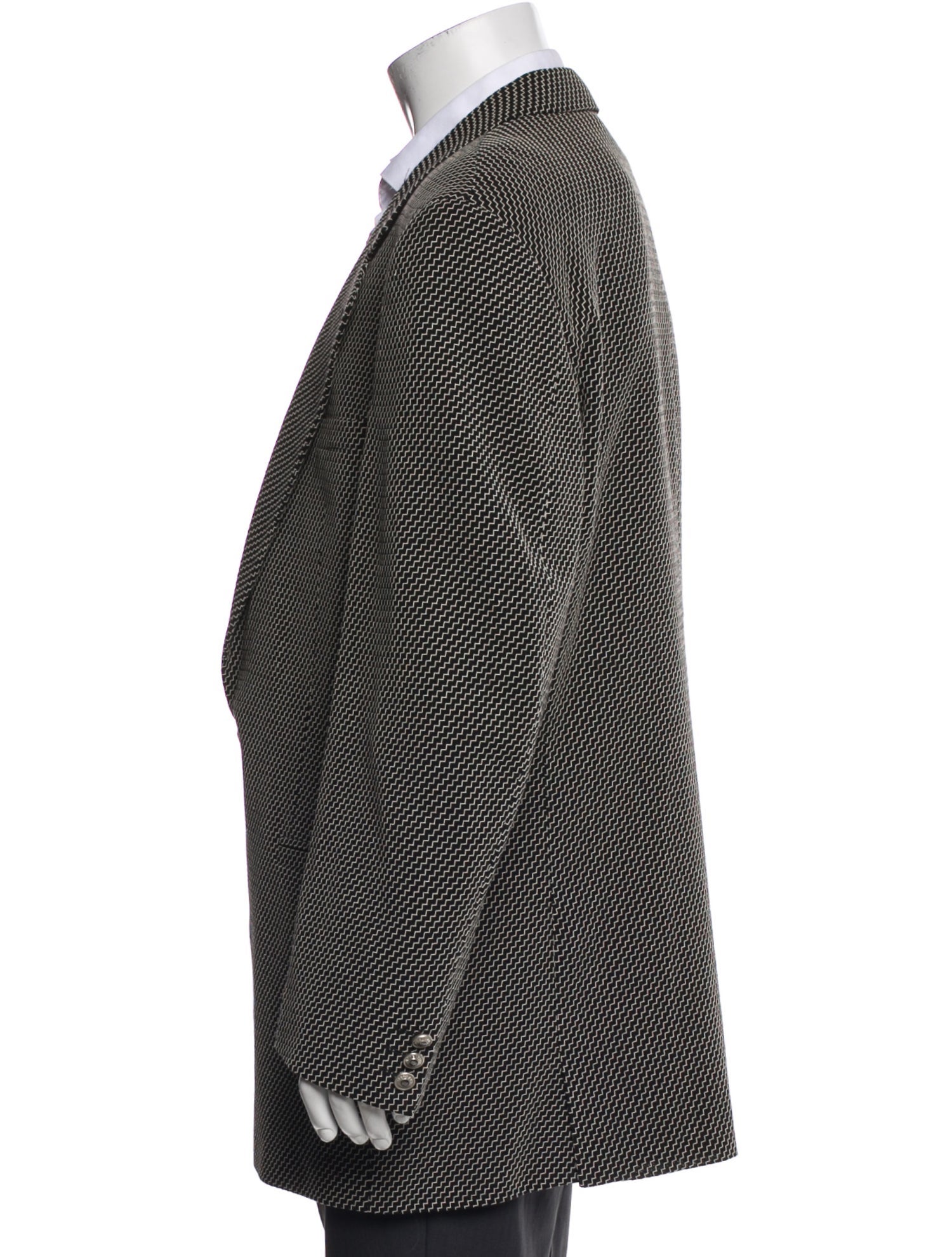 Versace Striped Blazer