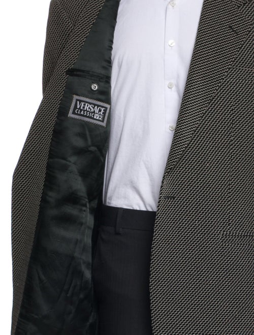Versace Striped Blazer